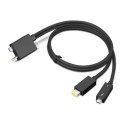 Lenovo ThinkPad Thunderbolt 4 tööjaama dokk jagatud kaabel 4X91K16970 Thunderbolt 4