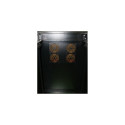 Extralink Rackmount cabinet 27U 600x800 Black standing