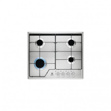 Electrolux KGS6424SX Stainless steel Built-in 60 cm Gas 4 zone(s)