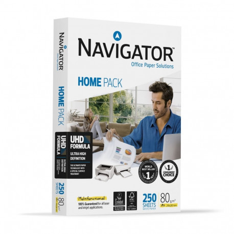 Koopiapaber A4 80g väikepakk Navigator Home Pack, 250 lehte/pk