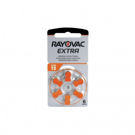 Rayovac Extra V13AT 1.45V Hearing aid batteries 6pcs