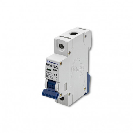 Circuit breaker;10A;Poles:1;for DIN rail mounting;Charact:C
