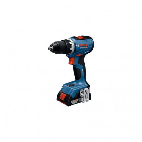 "Powertools Akku-Bohrschrauber GSR 18V-65 Professional, 18Volt (blau, 2x Li-Ion Akku 5,0Ah, in L-BOX