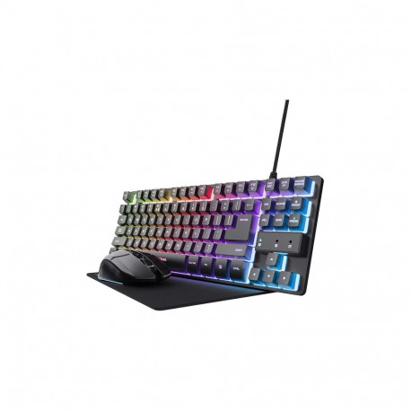 "Trust GXT794 3-in-1 Gaming Bundle Bundle bestehend aus Tastatur, Maus und Mauspad"