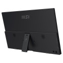 MSI monitor PRO MP165DE E6 39,6cm/15,6" (1920×1080) 16:9 IPS 4ms 60Hz USB-C HDMI 2.0b 250cd/m², must