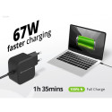 Conceptronic toiteadapter OZUL04BE 67W USB-C