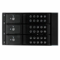 Riiul Startech HSB3SATSASBA Must 3,5" Kaasaskantav