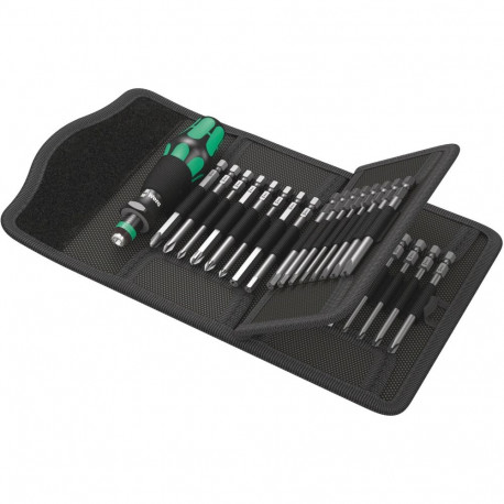 WERA Kraftform Kompakt 62 vutlar 89 mm pikkade otsikutega