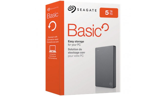 Seagate väline kõvaketas Basic 2.5" 5TB USB 3.0