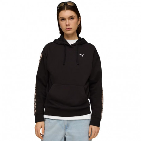 Puma naiste pusa ESS Graphic Animal Comfort Hoodie 691822 01 M, must