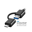 Docking station USB-C to HDD/SDD 2.5/3.5