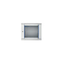 Extralink Rackmount cabinet 9U 600x600 Gray wall mounted