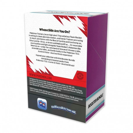 Trading Card Game - Pokémon TCG: Scarlet & Violet - Destined Rivals Expansion Pack 6 Booster Packs C