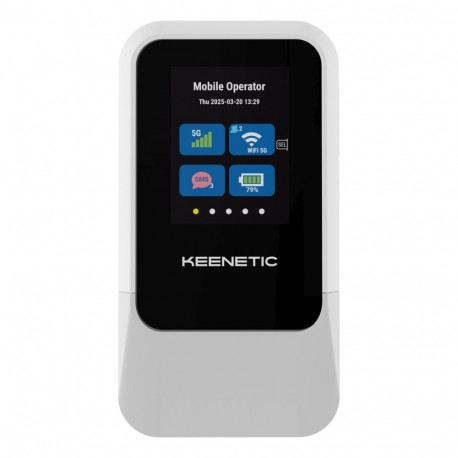 Mobile Network Modem - Keenetic Roamer 5G (KN-5210, 5G, dual-band Wi-Fi, 4000 mAh)