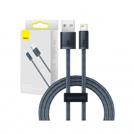 Cable - Baseus Dynamic Series USB to Lightning 2.4A 1m Gray