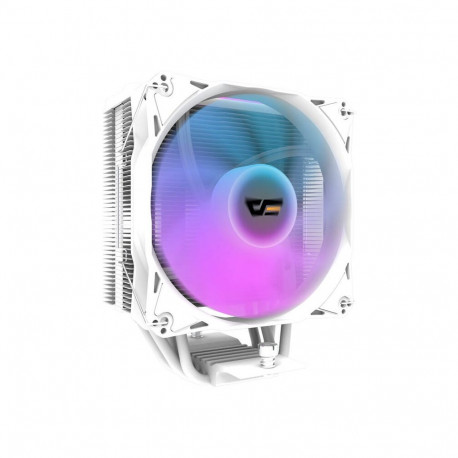 CPU Cooler - darkFlash Z4 PRO 200W 120mm PWM ARGB MIST WHITE