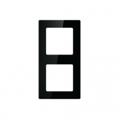 Light Switch Frame - AVATTO N-TS10-Frame-B2 80x80mm Black