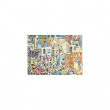 Puzzle - Jumbo 1000-Piece Jan van Haasteren The Building Site