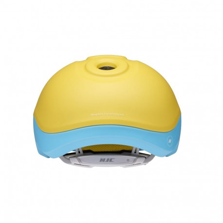 Children's Helmet - HJC GLEO 230g, 49-55cm, Yellow Blue