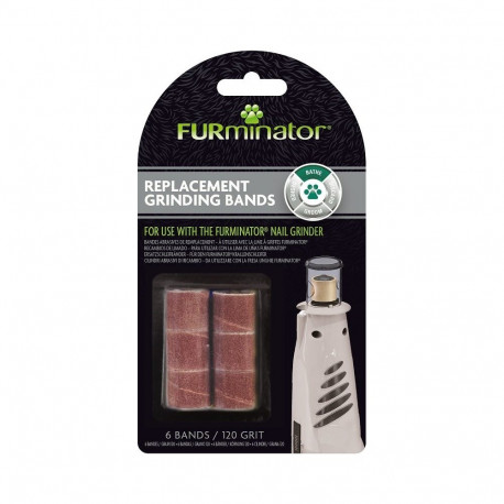 Pet Supplies - FURminator Nail File Replacement Cartridges 6 pcs 120 Grit