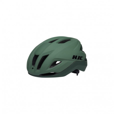 Cycling Helmet - HJC CROSSER Size S, 18 Ventilation Holes, Removable Visor, MT Khaki Green