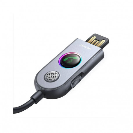 Audio Receiver - Joyroom JR-CB6 Bluetooth 5.3, dual pairing, dark gray