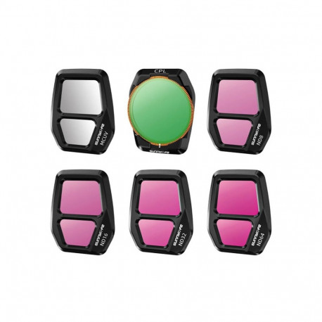 Camera Filter Set - Sunnylife A3S-FI929 6pcs Filter Set for AIR 3S
