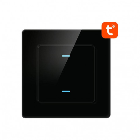 Smart Light Switch - AVATTO N-TS10-B2 WiFi, TUYA, Alexa, Google Assistant, Black