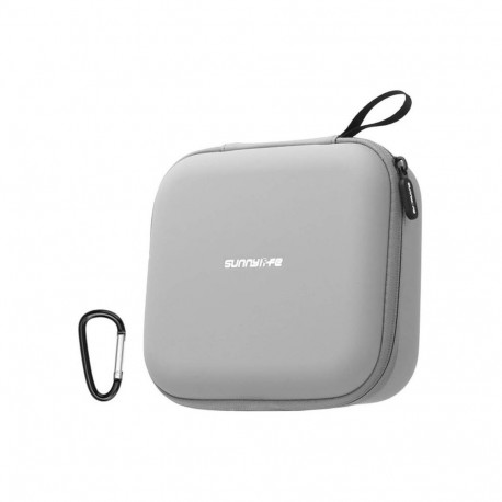 Case - Sunnylife FP-B957-G for DJI Flip, synthetic leather, shock-resistant, gray