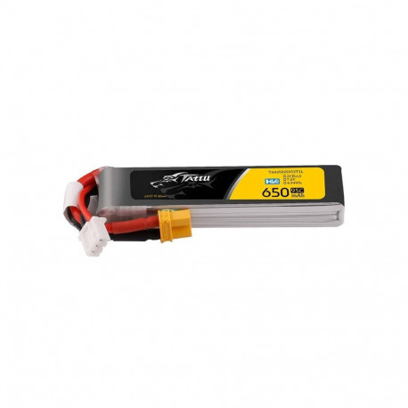 Battery - Tattu 2S 650mAh 95C 7.6V HV XT30 Long-Pack
