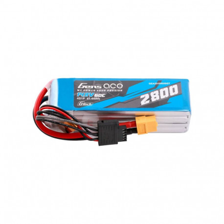 Battery - Gens ace G-Tech Soaring 2800mAh 14.8V 60C LiPo XT60