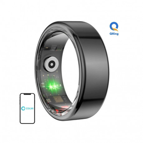 Health Tracker - COLMi R02 Smart Ring (heart rate, sleep, oxygen, 21 sports modes, Black)