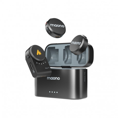 Microphone - Maono WM650 A2 Wireless System (2 Transmitters, 300m Range, 9h Battery)