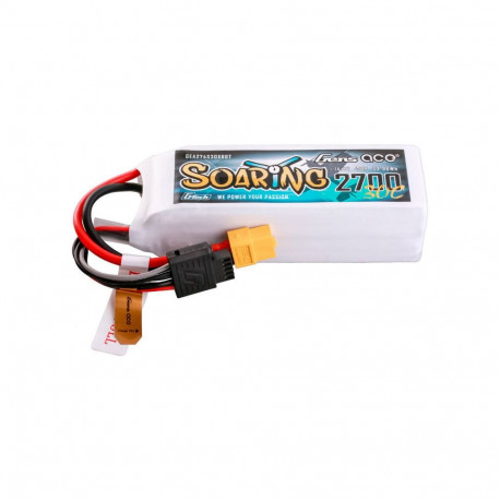 Battery - Gens ace G-Tech Soaring 2700mAh 14.8V 30C XT60