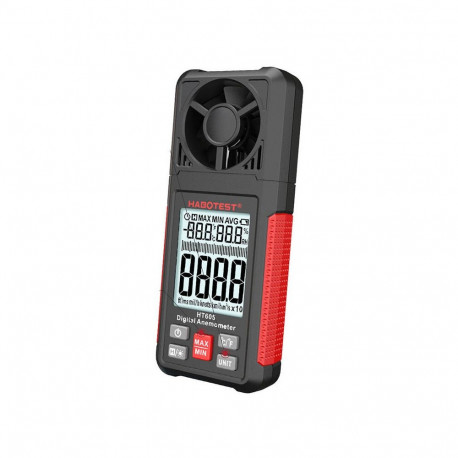 Measurement Tool - Habotest HT605 Digital Anemometer Wind Speed Meter, LCD Display