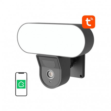 Smart Camera - Gosund IPC3 1080p WiFi Floodlight Night Vision White