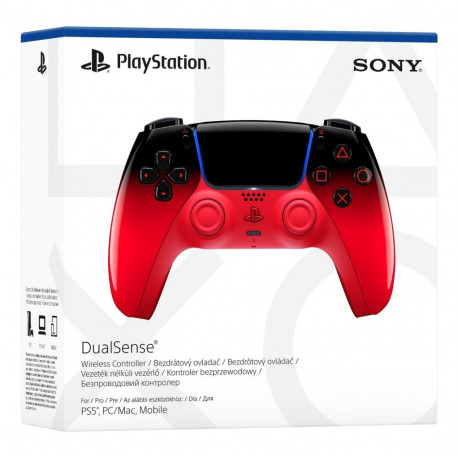 Game Controller - Sony DualSense Black and Red Wireless USB Gamepad