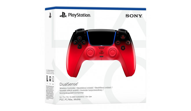 Game Controller - Sony DualSense Black and Red Wireless USB Gamepad