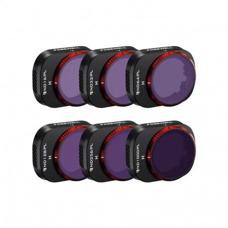 Camera Filter - Freewell Set of 6 ND/PL Filters for DJI Mini 4 Pro
