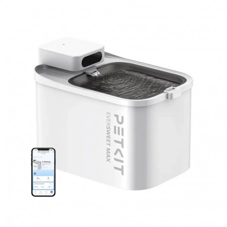 Pet Water Dispenser - Petkit Eversweet Max 3L, 5000mAh, 26dB