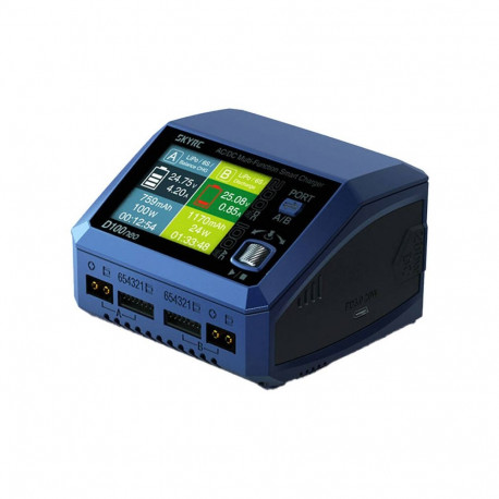 Battery Charger - SkyRC D100neo 200W Dual-Port LiPo/NiMH USB-C