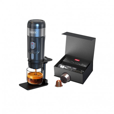 Coffee Maker - HiBREW H4A Portable 3-in-1 80W 15-Bar Pressure Black