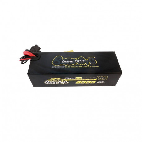 Battery Pack - Gens ace 8000mAh 14.8V 100C 4S2P Lipo Battery Pack