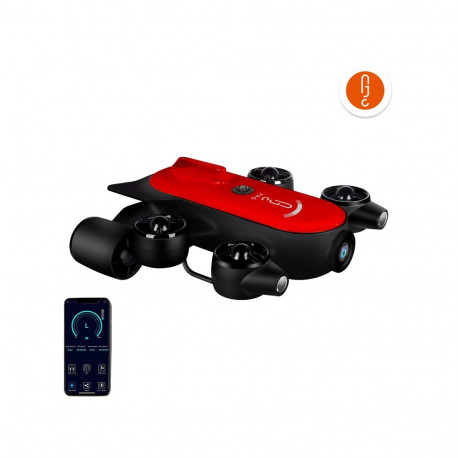 Underwater Drone - Geneinno T1-Pro 4K UHD, 175m depth, 4h battery, black