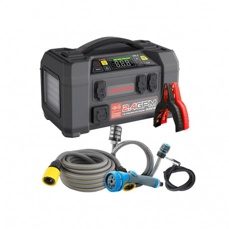 Power Bank - Lokithor AW401 5-in-1 Jump Starter 2500A, 20000mAh, Compressor, Black