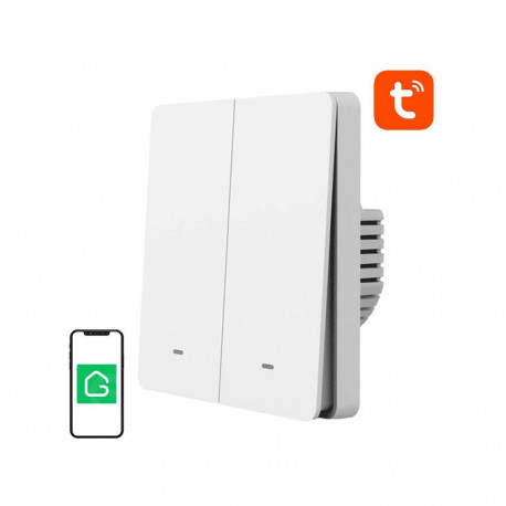 Smart Light Switch - Gosund SW9 WiFi, Voice Control, Scheduling, White
