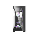 Computer Case - darkFlash DS900 Mid-Tower with 7 ARGB Fans Black