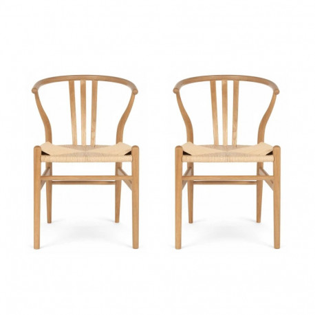 Söögtool NIKOLINE 2tk, pruun