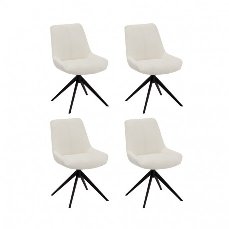 Söögitool HELENA 4tk, valge