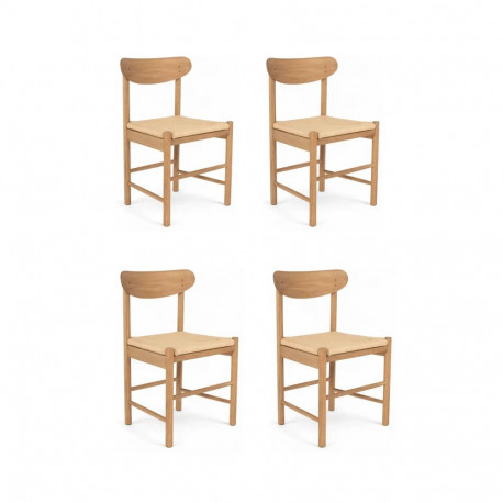 Söögitool MALOU, naturaalne